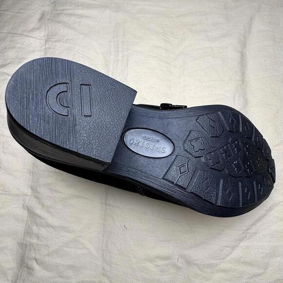 EARTH ORIGINS Christine Women’s Leather Suede Booties Black Sz 7 New Box - Picture 4 of 7